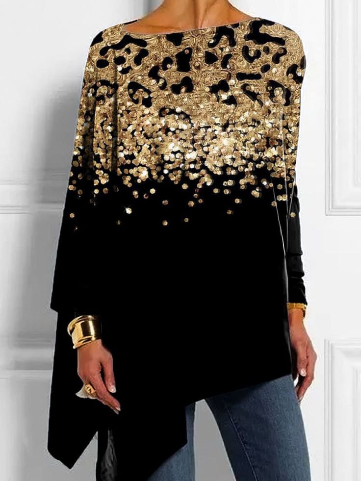 Livia - エクスクルーシブ ワイルド レオパード ボートネック トップス Saito Kyoto