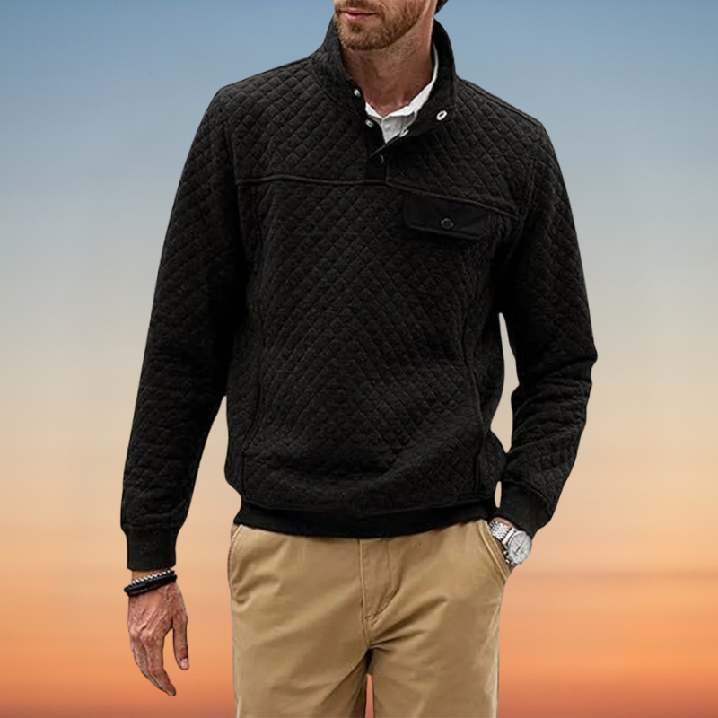 Perry – スタンドカラー スウェットシャツ Saito Kyoto