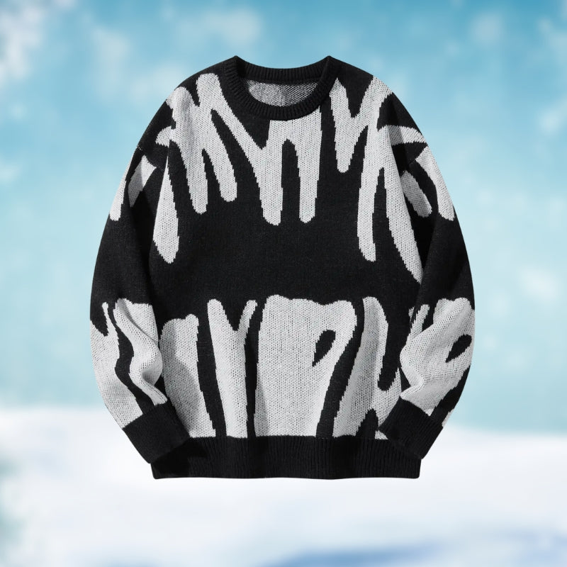 Rodrigo - ジャカード パターン ニット セーター Saito Kyoto