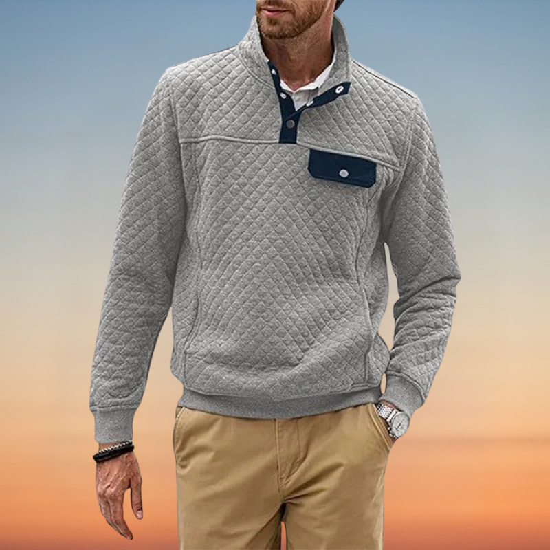 Perry – スタンドカラー スウェットシャツ Saito Kyoto