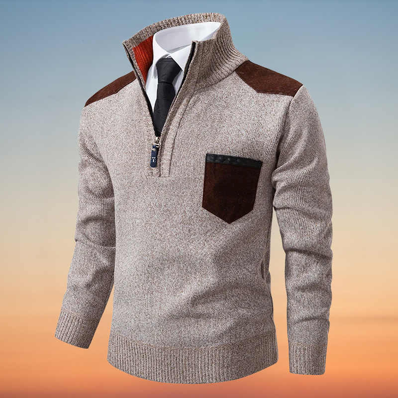 Floyd - カシミア ハーフジップセーター Saito Kyoto