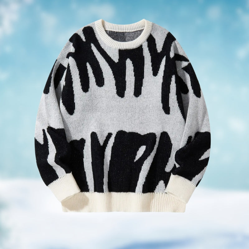 Rodrigo - ジャカード パターン ニット セーター Saito Kyoto