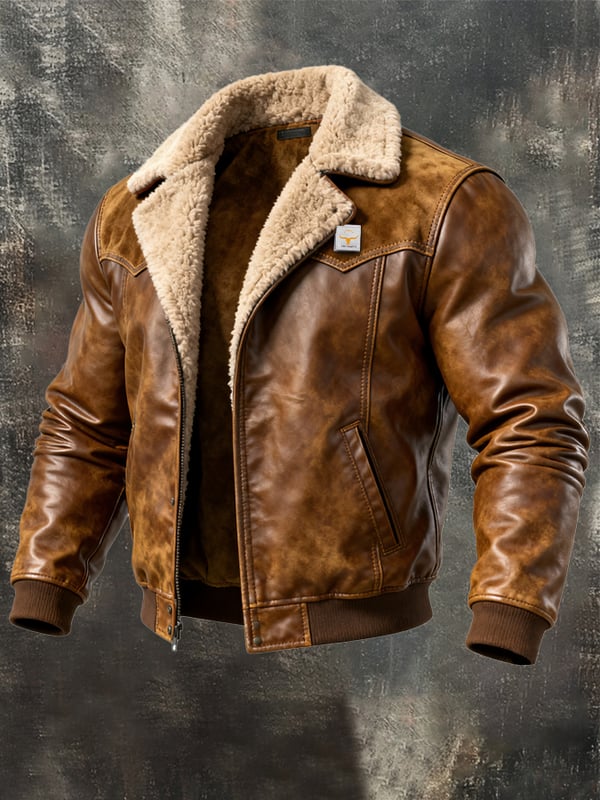 Alessandro - カジュアルな長袖レザージャケット Saito Kyoto