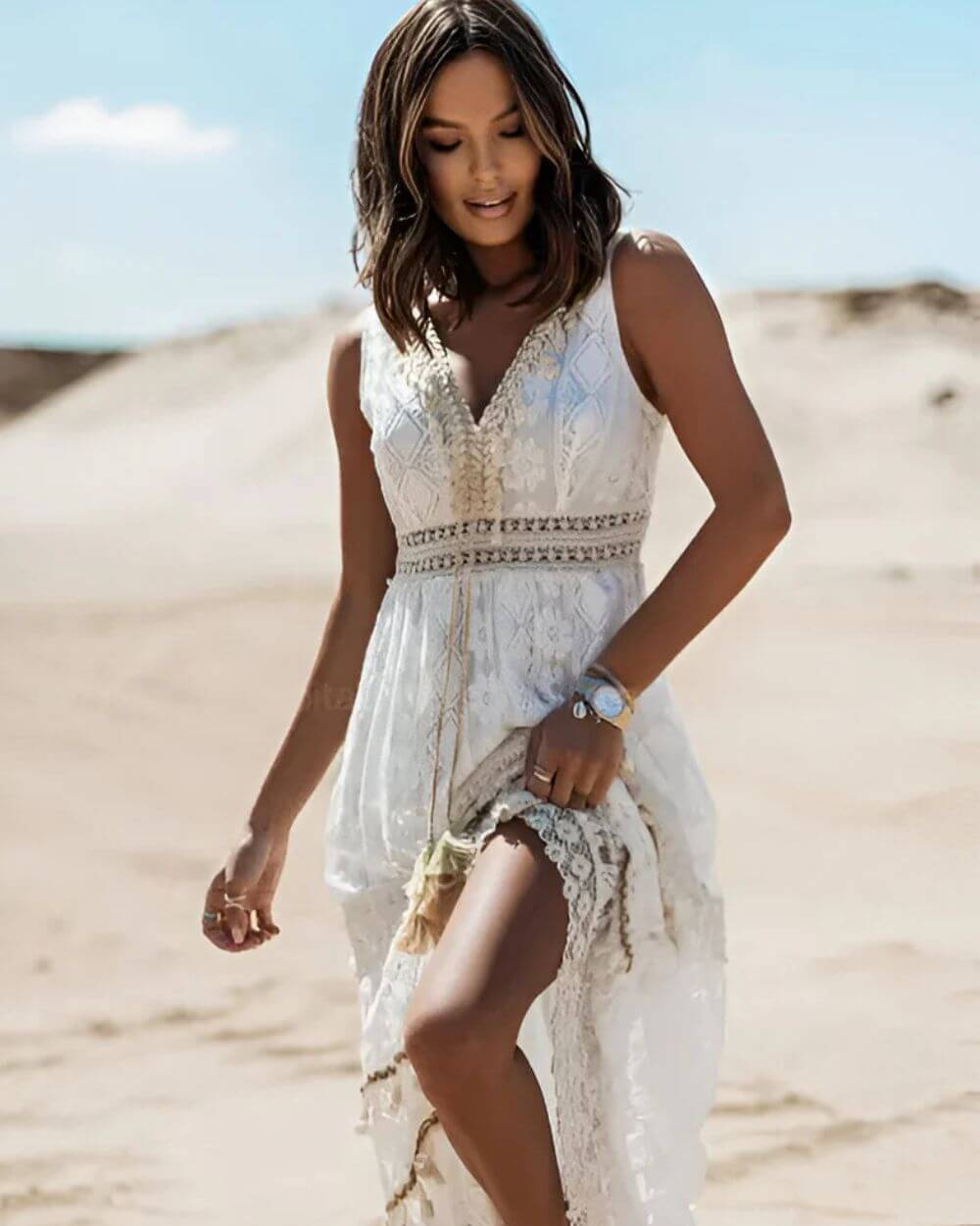 Jooli - エレガントなボヘミアンスタイルのドレス Saito Kyoto