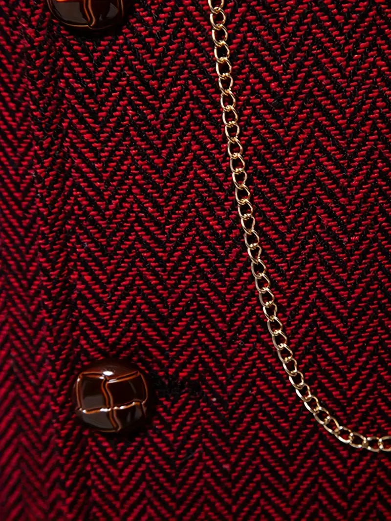 Ferry - シングルブレスト ラペル ベスト Saito Kyoto