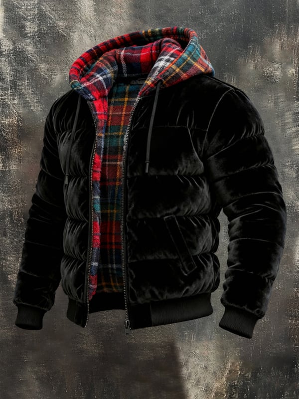 Trezeguet - カジュアルフーディージャケット(ジッパー付き) Saito Kyoto