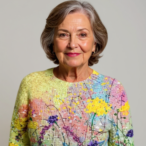 Francescaa - 手編みウールセーター Saito Kyoto