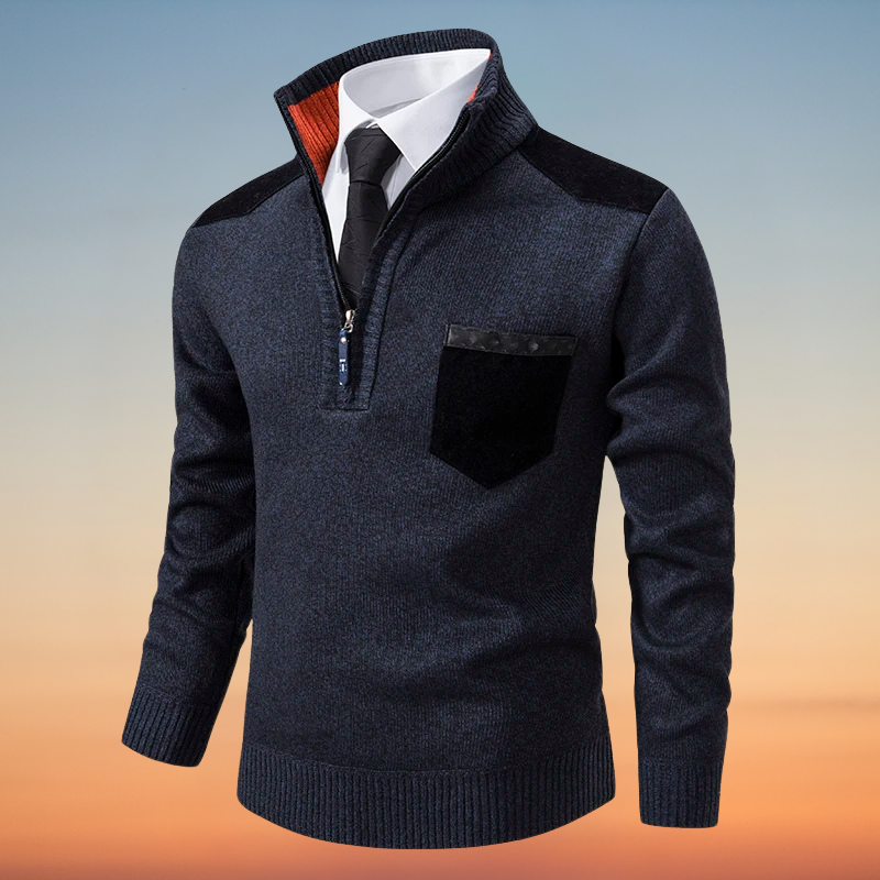 Floyd - カシミア ハーフジップセーター Saito Kyoto