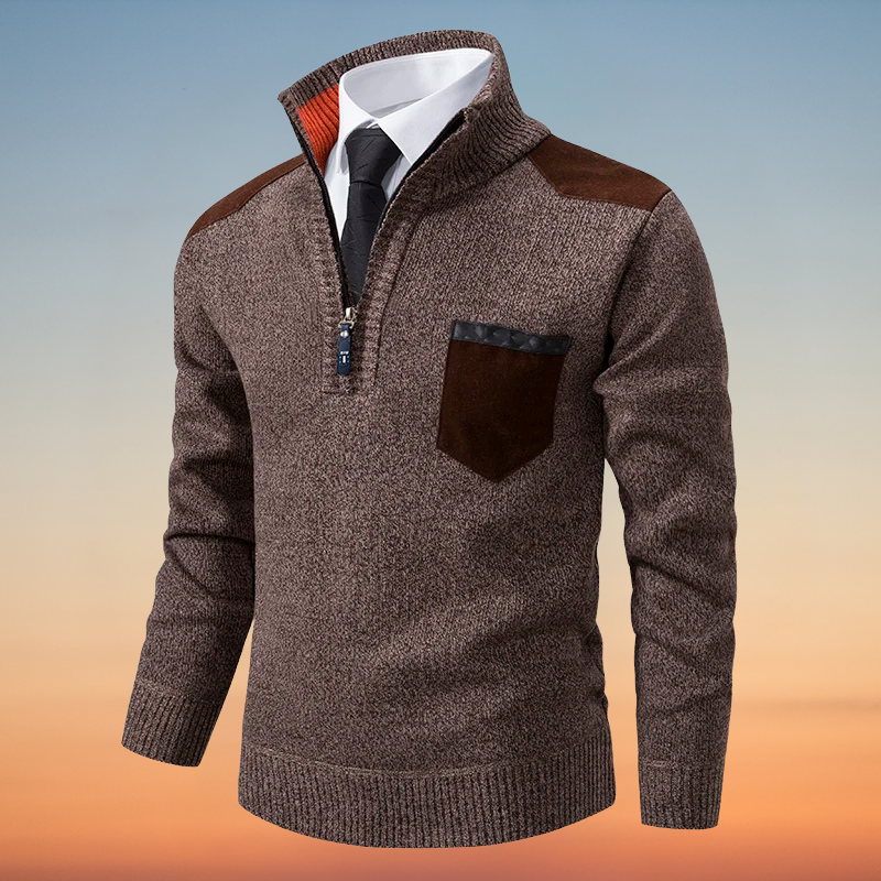 Floyd - カシミア ハーフジップセーター Saito Kyoto