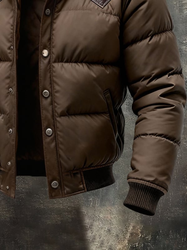 Benzema - エレガントな長袖の暖かいレザージャケット Saito Kyoto