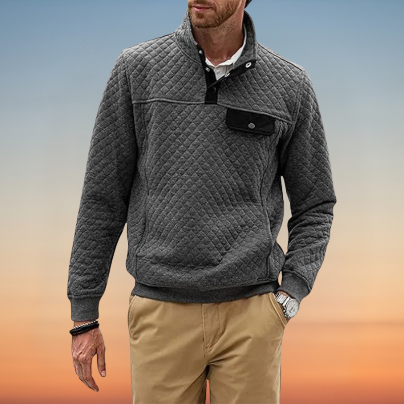 Perry – スタンドカラー スウェットシャツ Saito Kyoto