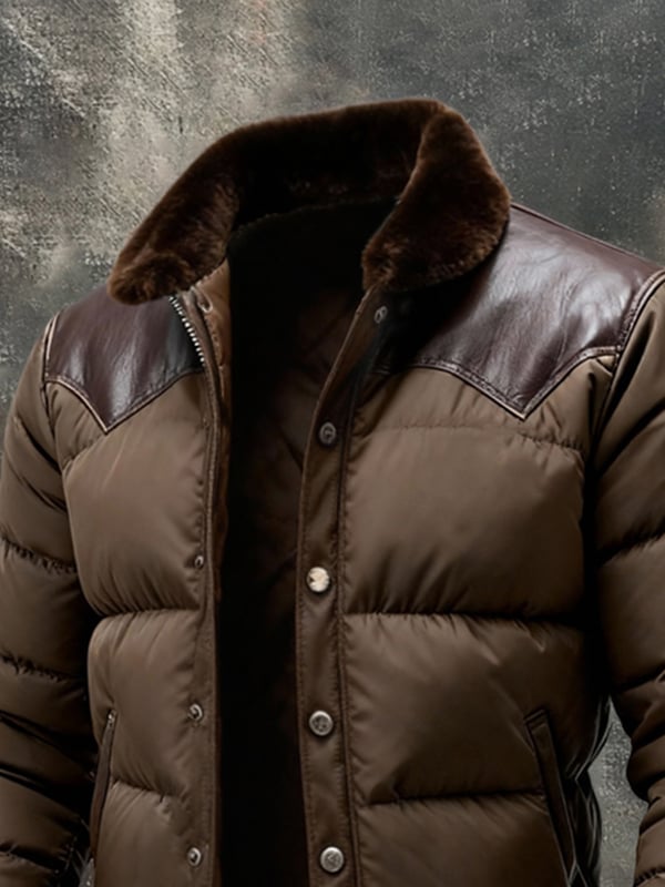 Benzema - エレガントな長袖の暖かいレザージャケット Saito Kyoto