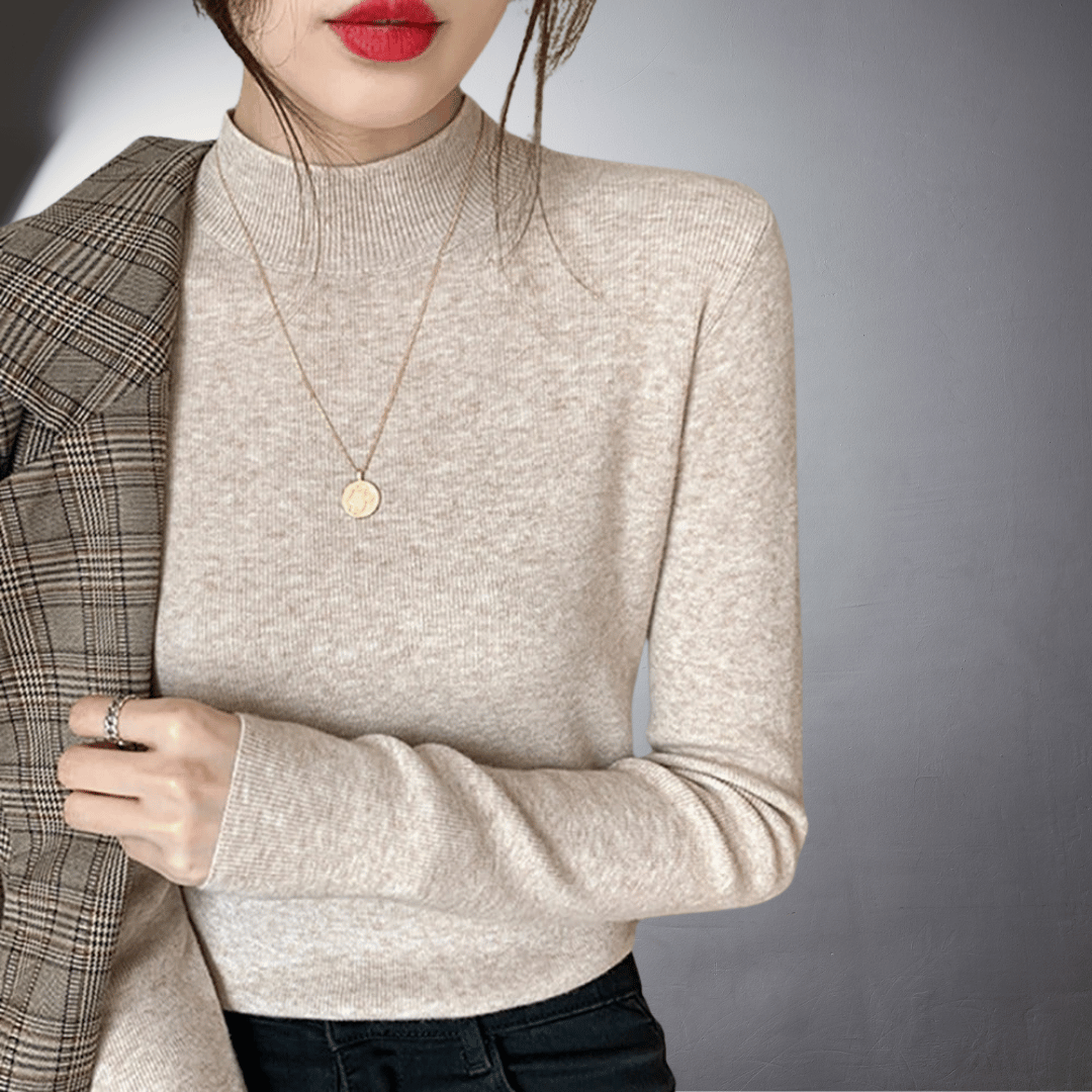 Ermine | プレミアムカシミアのロールネックセーター Saito Kyoto