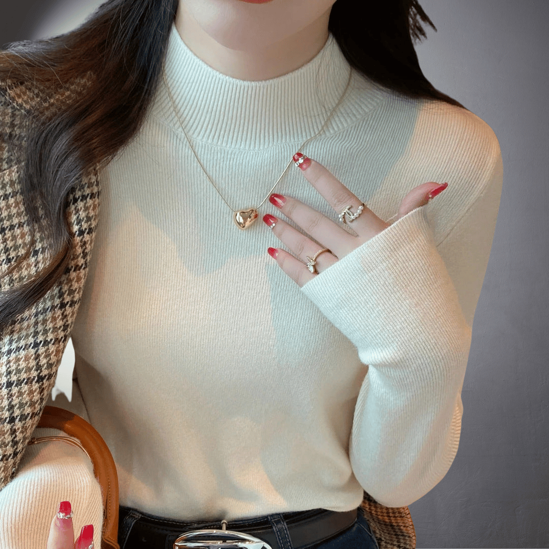 Ermine | プレミアムカシミアのロールネックセーター Saito Kyoto