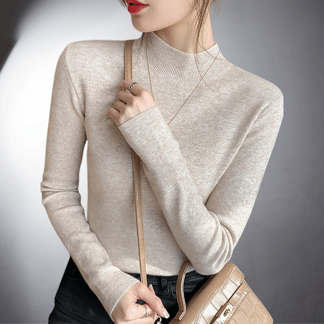 Ermine | プレミアムカシミアのロールネックセーター Saito Kyoto