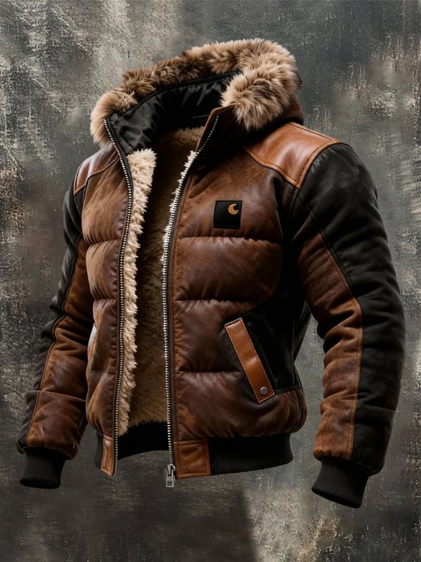 Gareth - レトロ風キルティングジャケット（二重襟仕様） Saito Kyoto