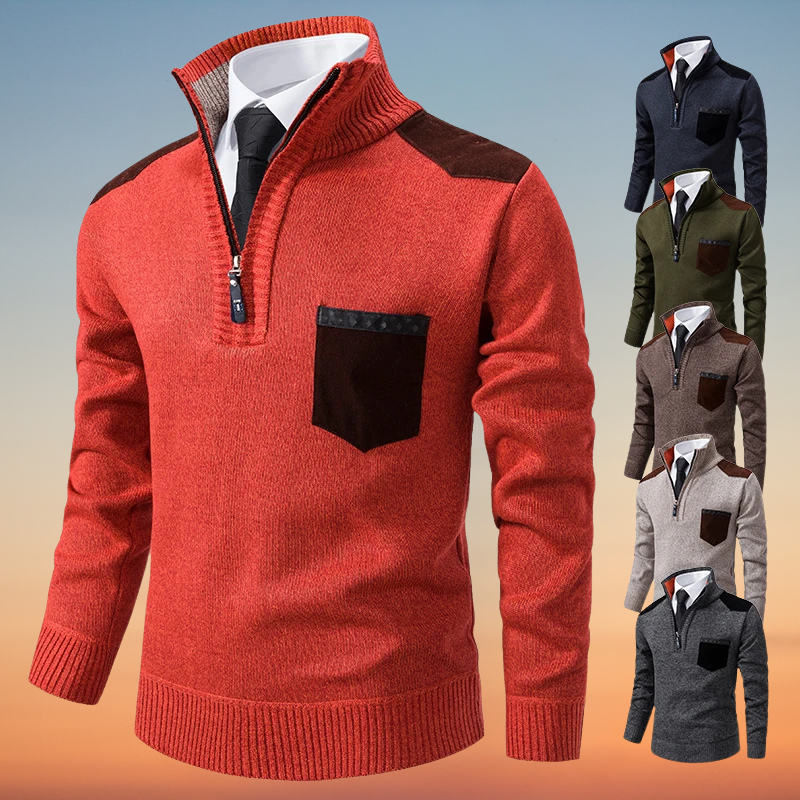 Floyd - カシミア ハーフジップセーター Saito Kyoto