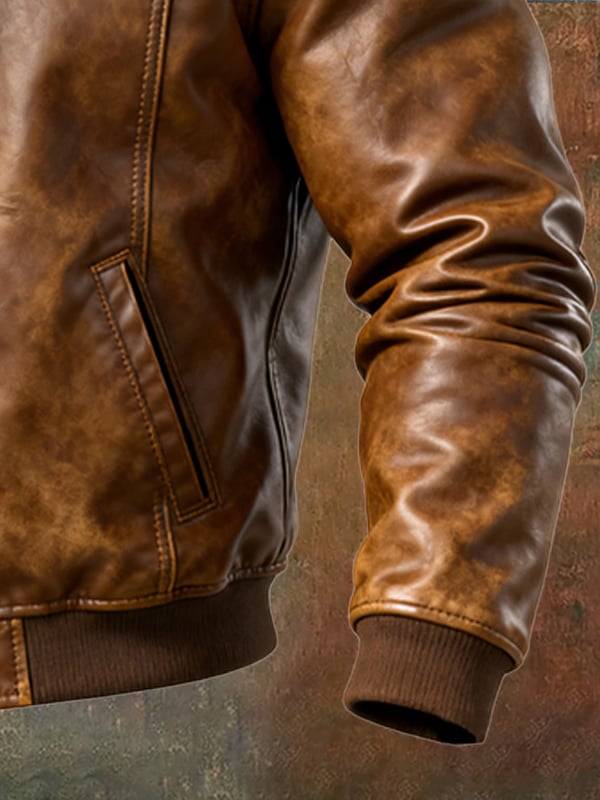 Alessandro - カジュアルな長袖レザージャケット Saito Kyoto