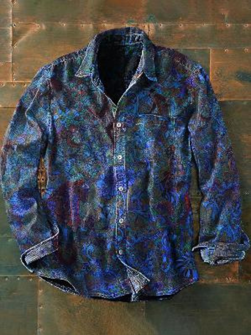 Luigi - 実用的なポケット付きのエレガントなシャツ Saito Kyoto