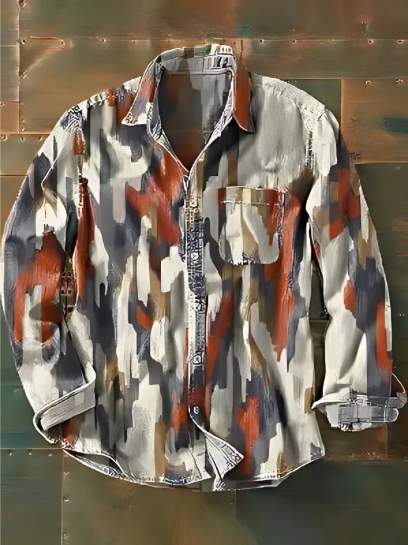 Alfonso - 実用的なポケット付きのエレガントなシャツ Saito Kyoto