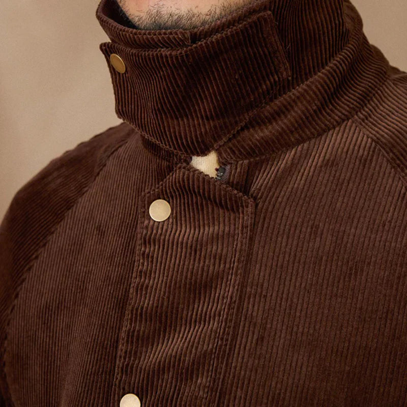 Ilona – コーデュロイコットン ヴィンテージハンティングジャケット Saito Kyoto