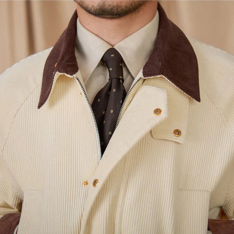 Ilona – コーデュロイコットン ヴィンテージハンティングジャケット Saito Kyoto