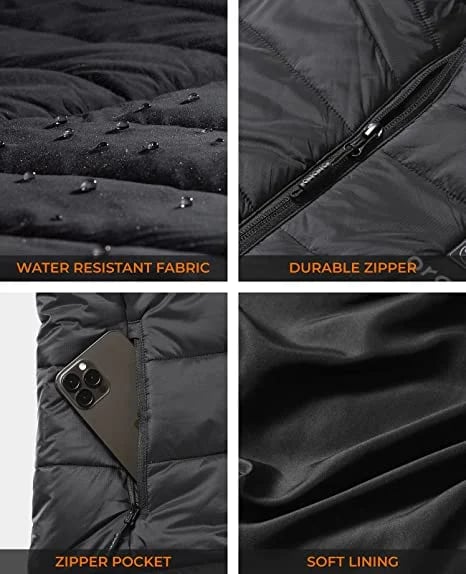 Damian - LEDコントローラー付きヒーターベスト Saito Kyoto